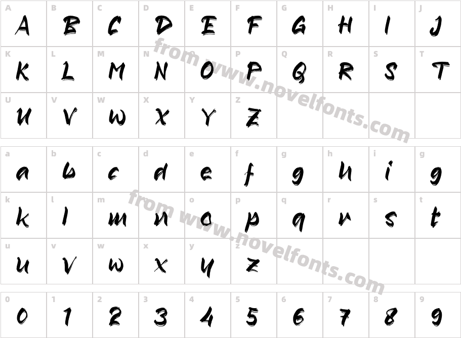 Always Smile_Character Map