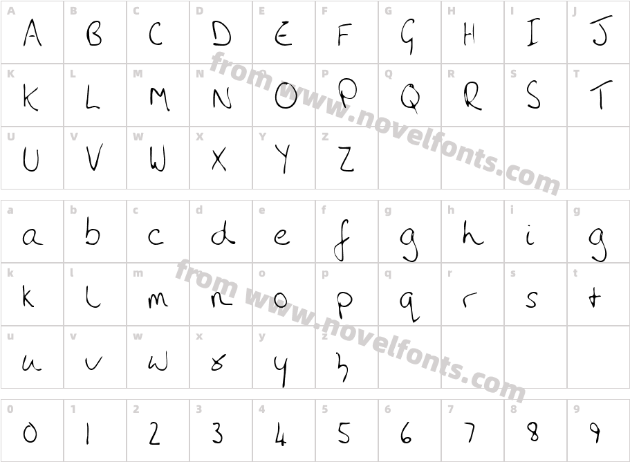 AmandasHand-PlainCharacter Map