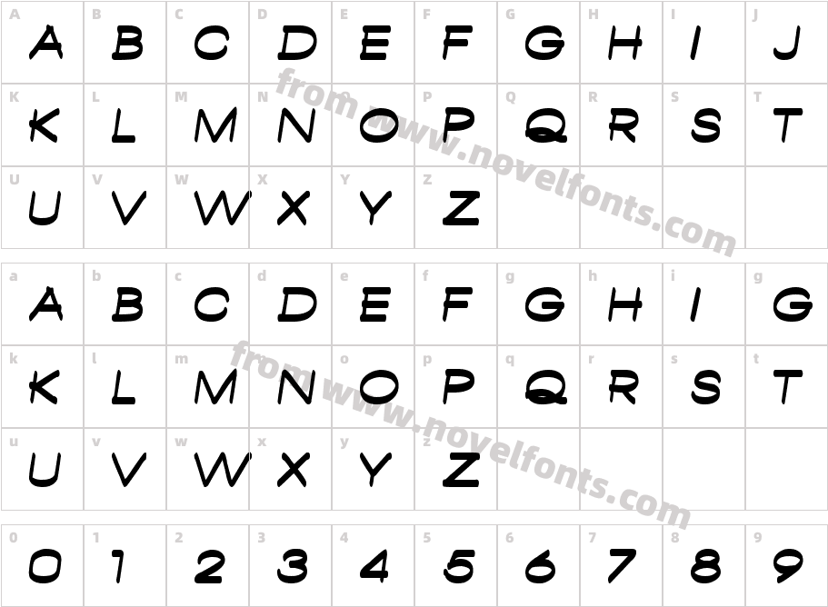 AmbamboCharacter Map