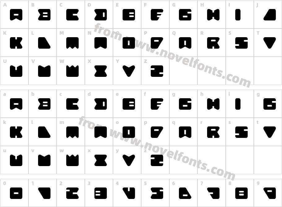 AmebaCharacter Map