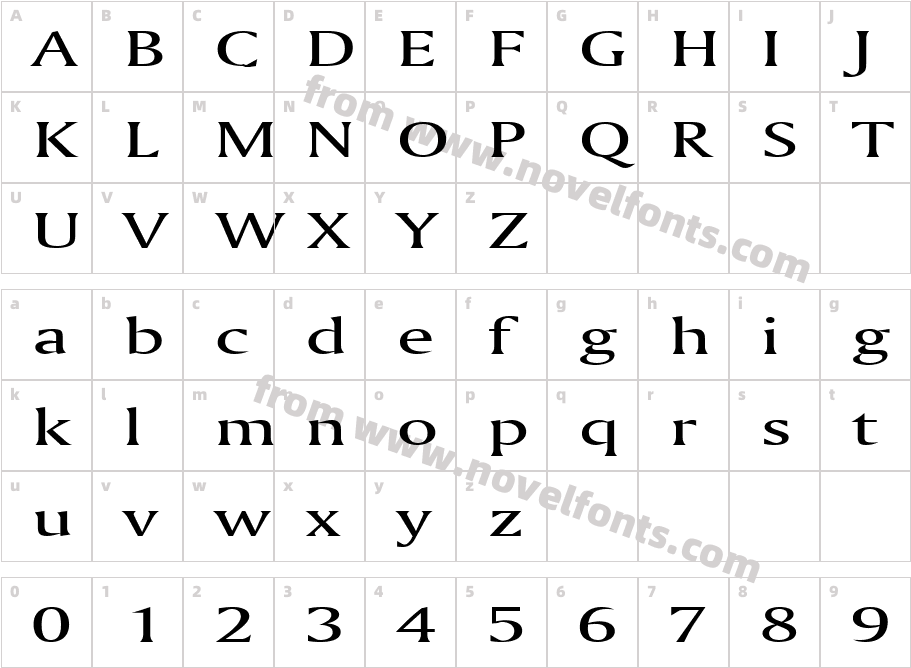 Ameretto Extended NormalCharacter Map