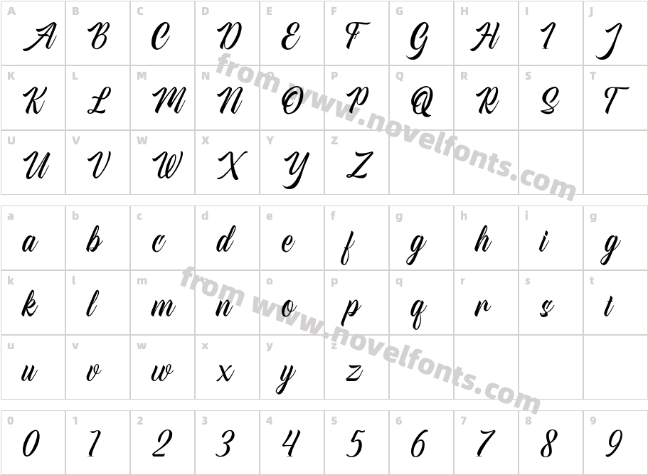 AmericanSignerPersonalUse-RegCharacter Map