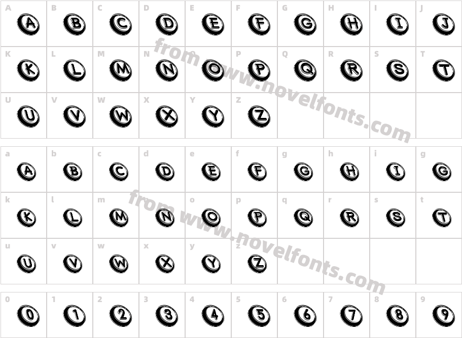 COM (sRB)Character Map