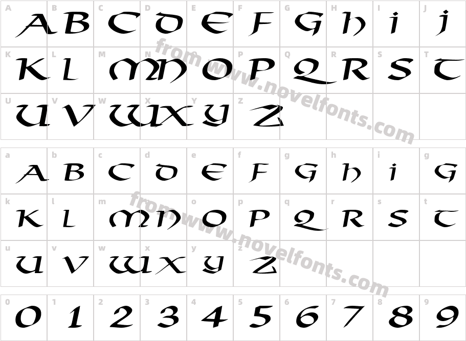 AmorosoSCapsSSKCharacter Map