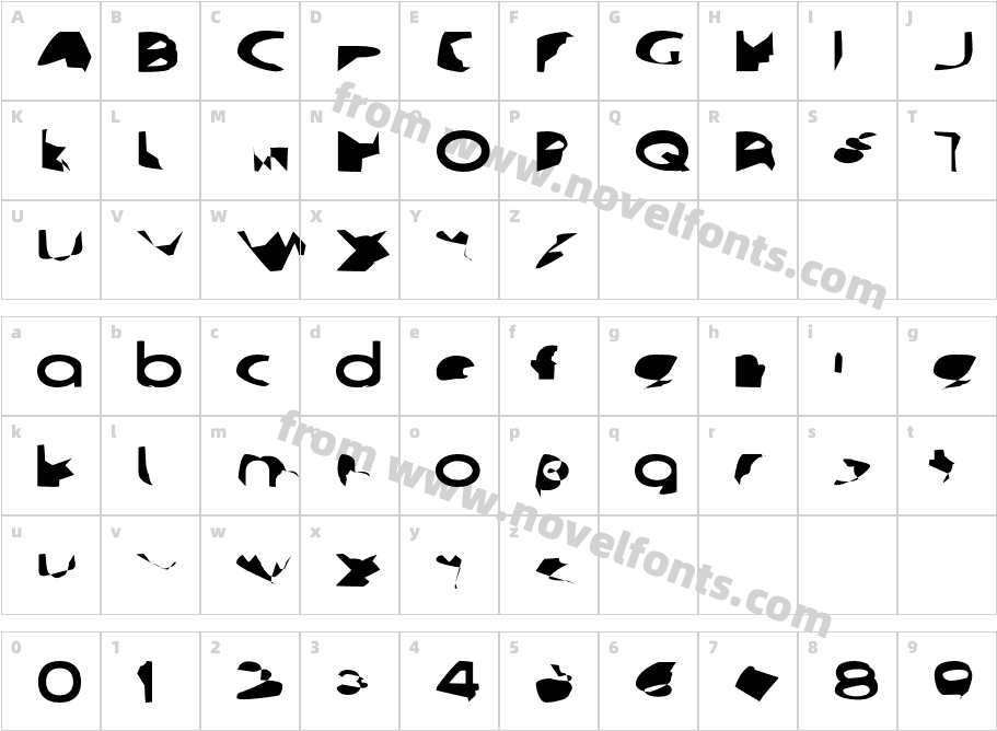 Ampere SuperExtendedCharacter Map