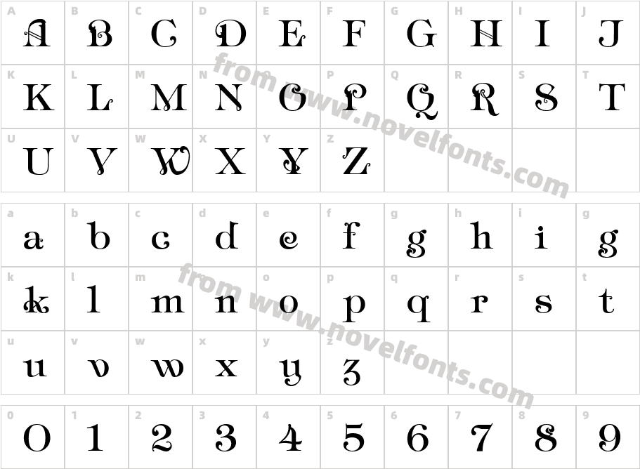 Ampir DecoCharacter Map