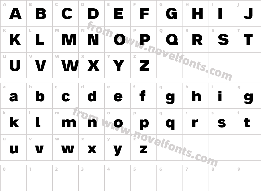 Analogue Reduced 85 BlackCharacter Map