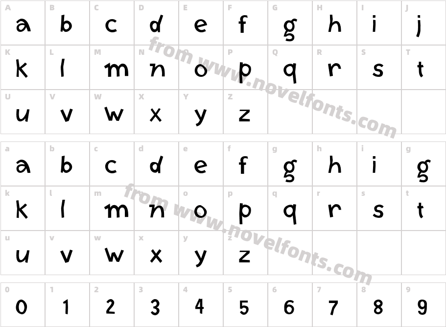 AndromedaSLCharacter Map