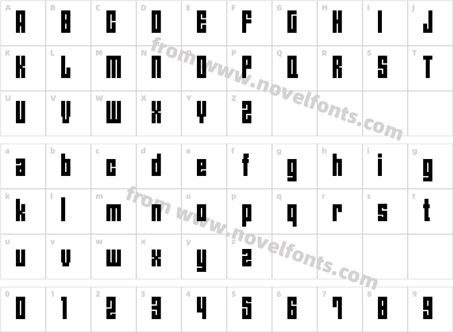 Angie's New HouseCharacter Map