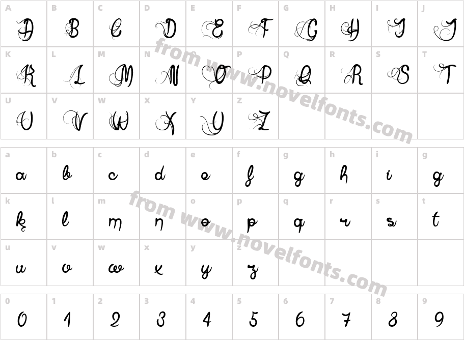 Anne ExilumCharacter Map