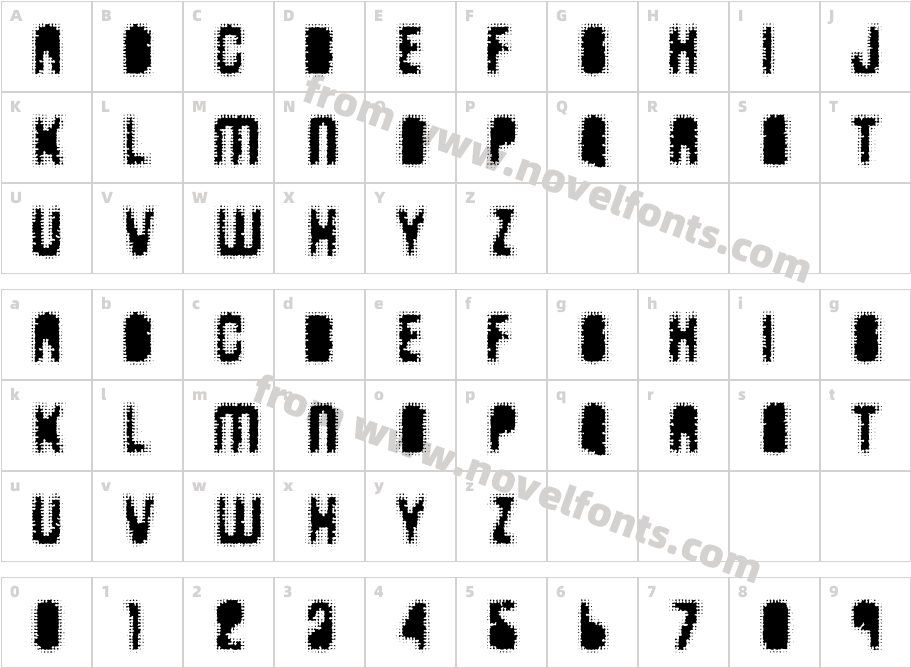 AntKillerCharacter Map