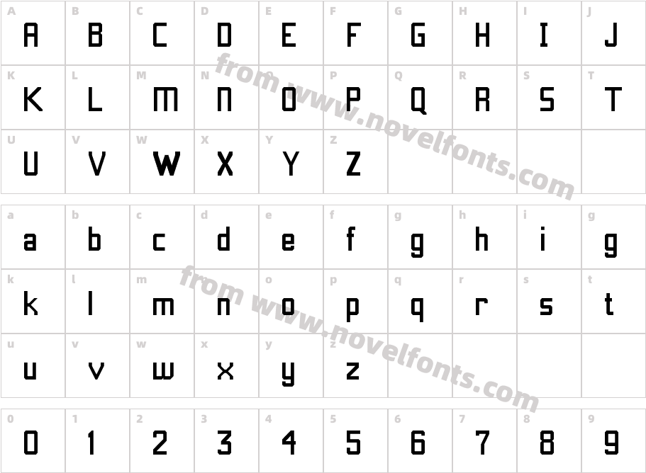 AnthemCharacter Map