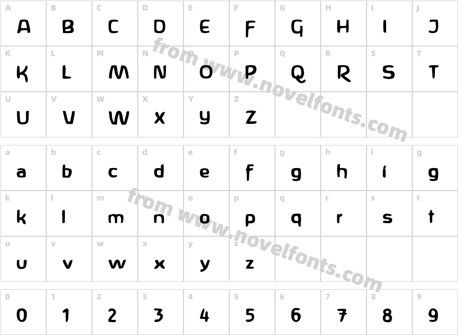 AnthroPosoph-BoldCharacter Map