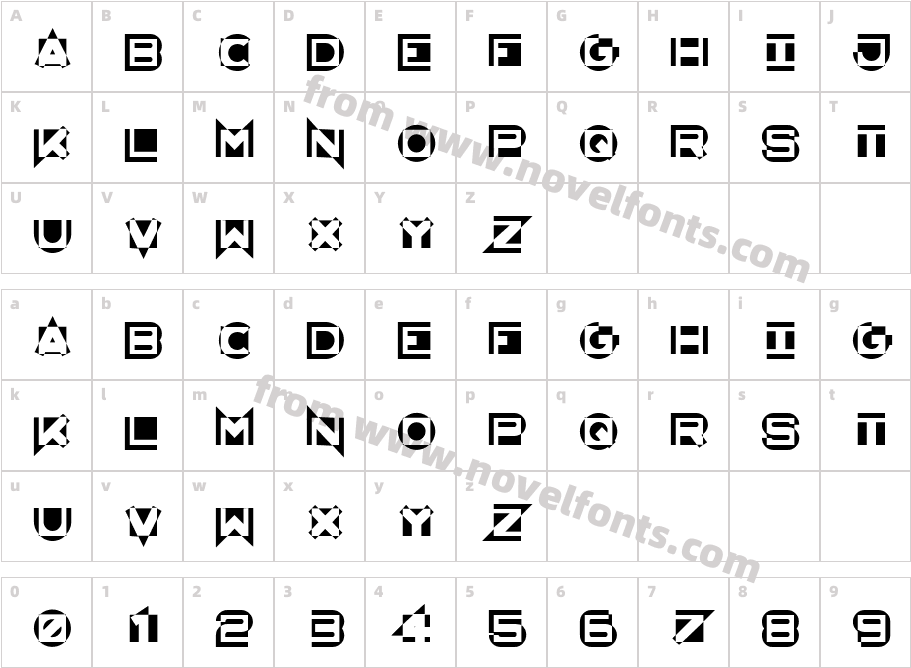 AntiMatter KGCharacter Map