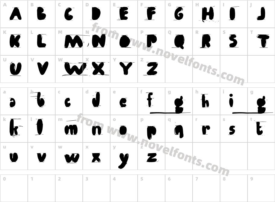 AntibalonCharacter Map