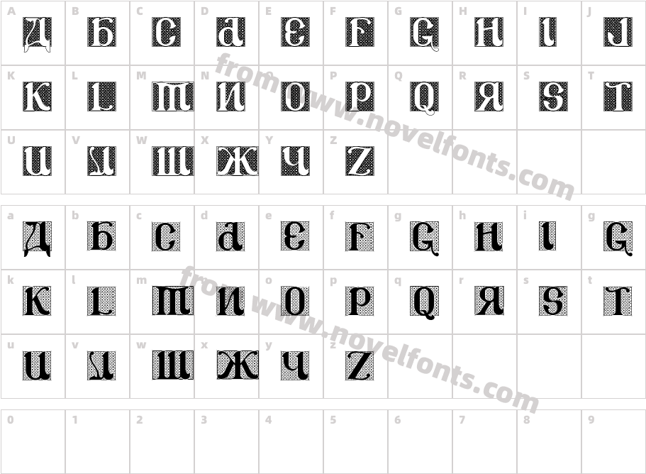 CSAR VESTMENTCharacter Map