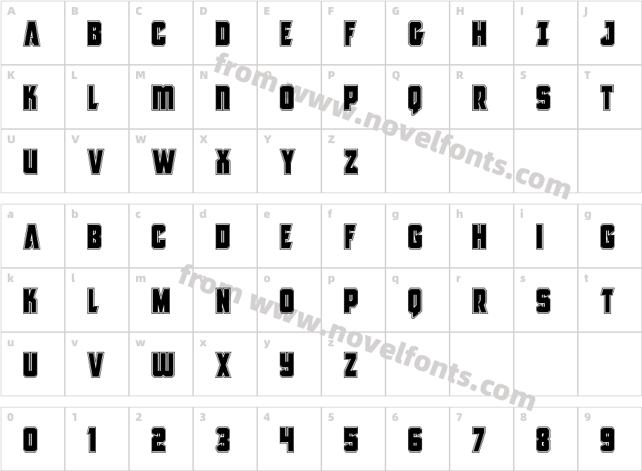 Antilles AcademyCharacter Map