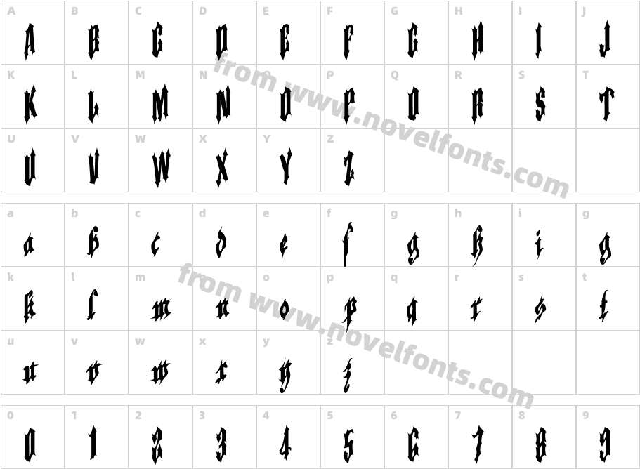 Applesauce03Character Map