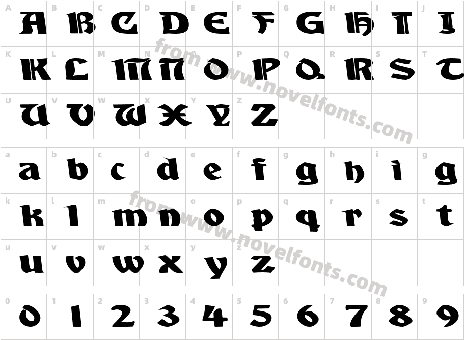 AquiEstaSSKCharacter Map