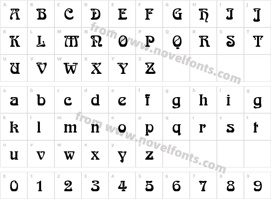 Aralgish NormalCharacter Map