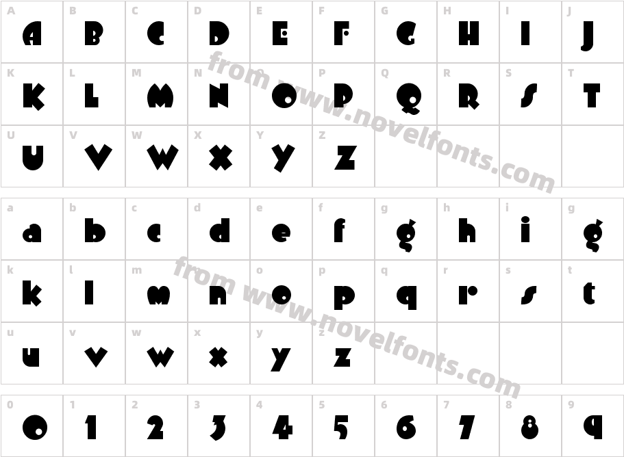 ArbuckleRemixNFCharacter Map