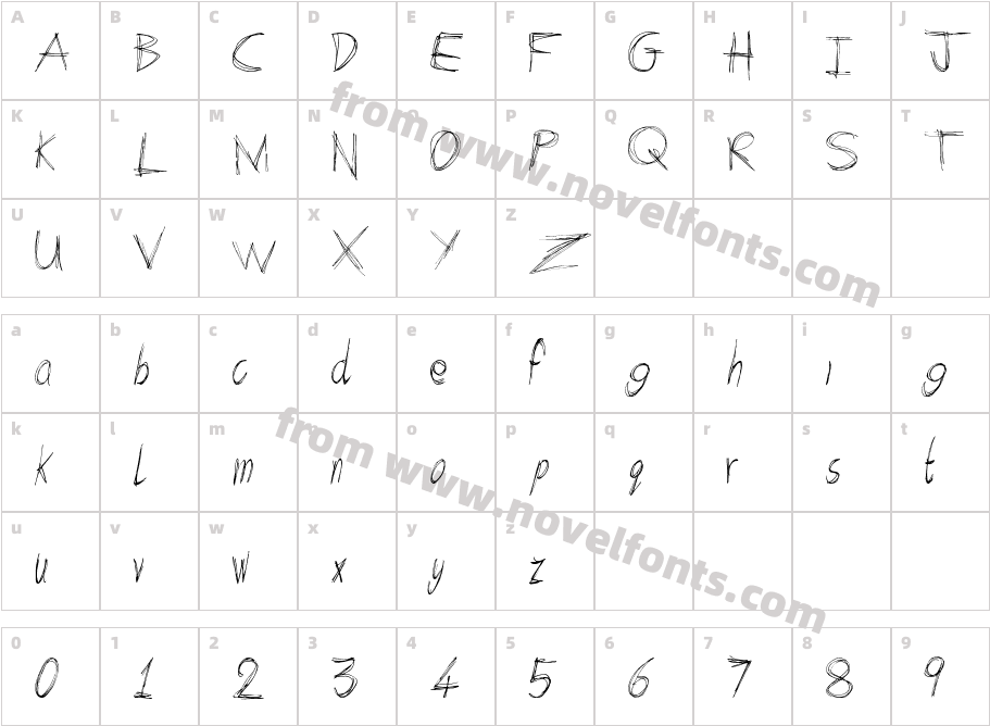 Arcade BookCharacter Map