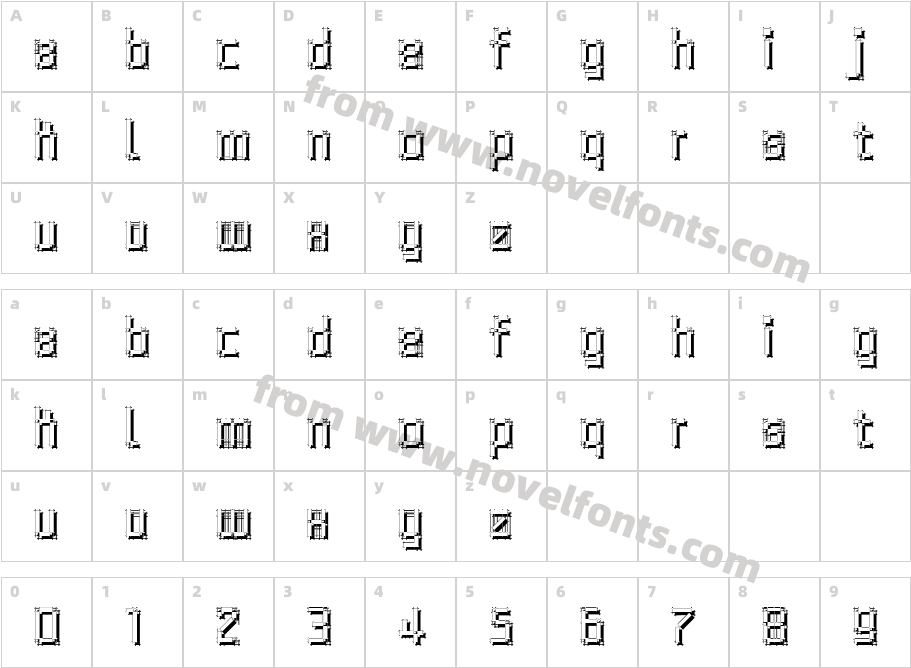 ArchitypoCharacter Map