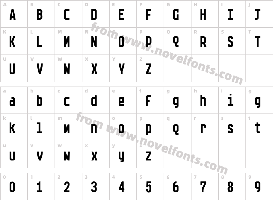 Arete-MonoCharacter Map