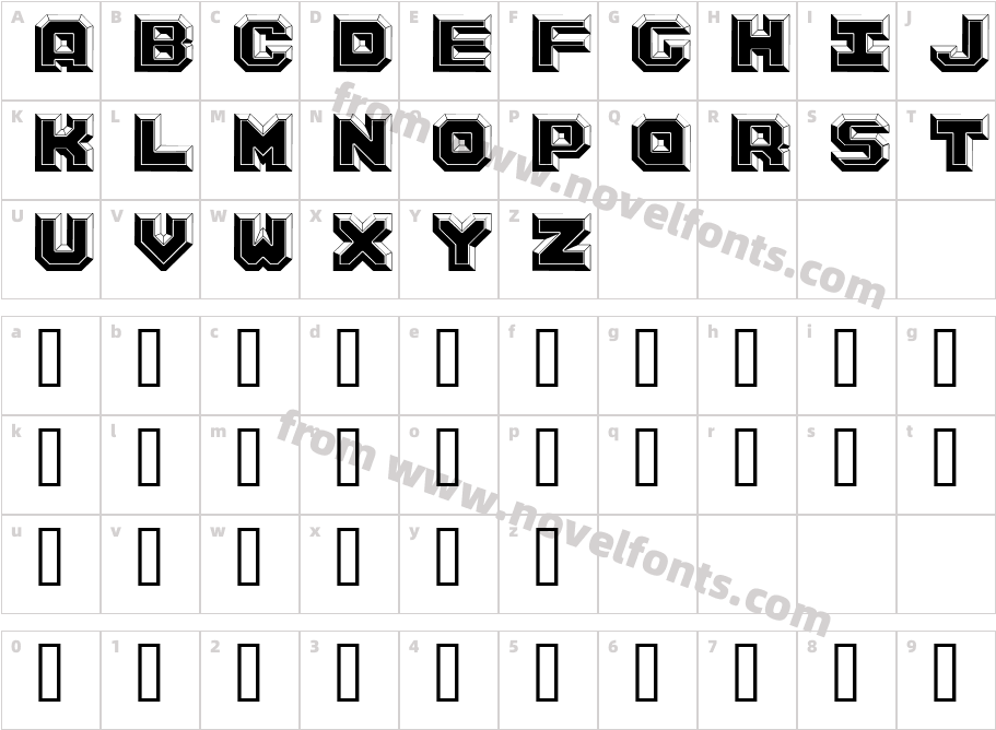 Argentum BlackCharacter Map