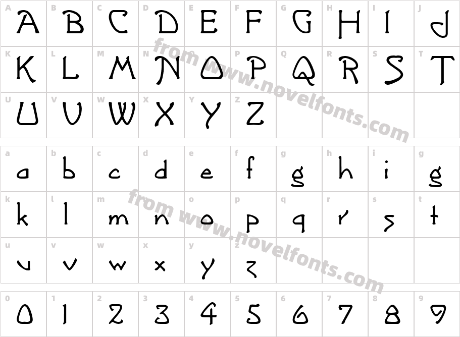 ArgonautRegularSWFTECharacter Map