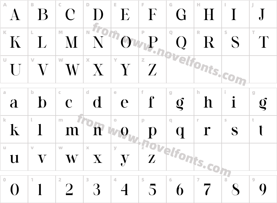 ArlitaRegularCharacter Map