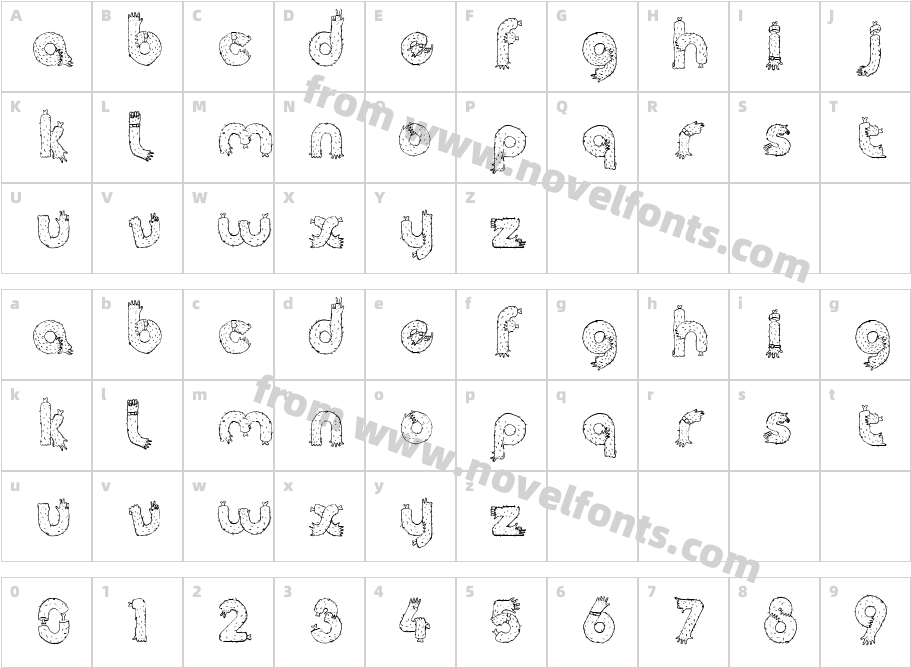 ArmzCharacter Map