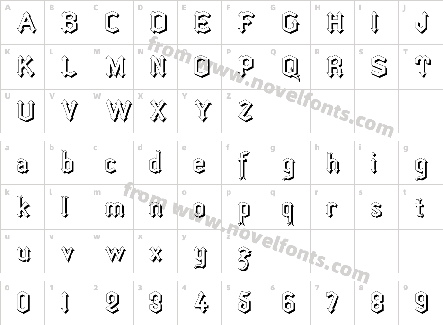 ArrowheadLakeSunlitCharacter Map