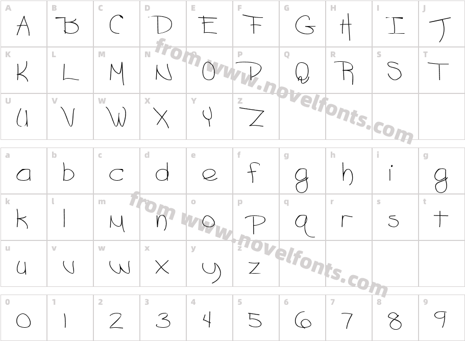 AshfordCharacter Map