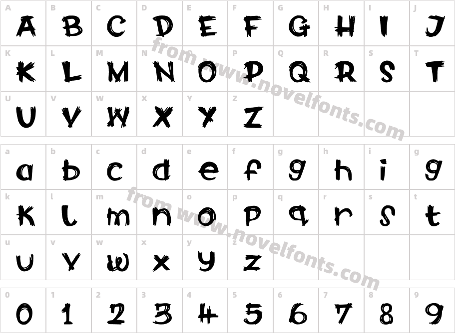 CalabarFirewoodCharacter Map