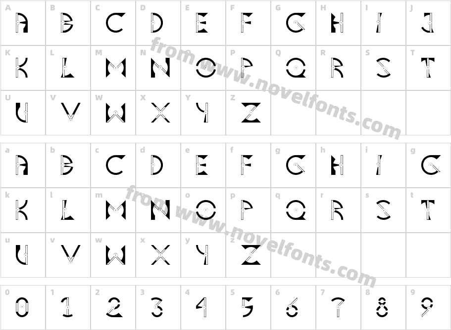 AsteriaCharacter Map