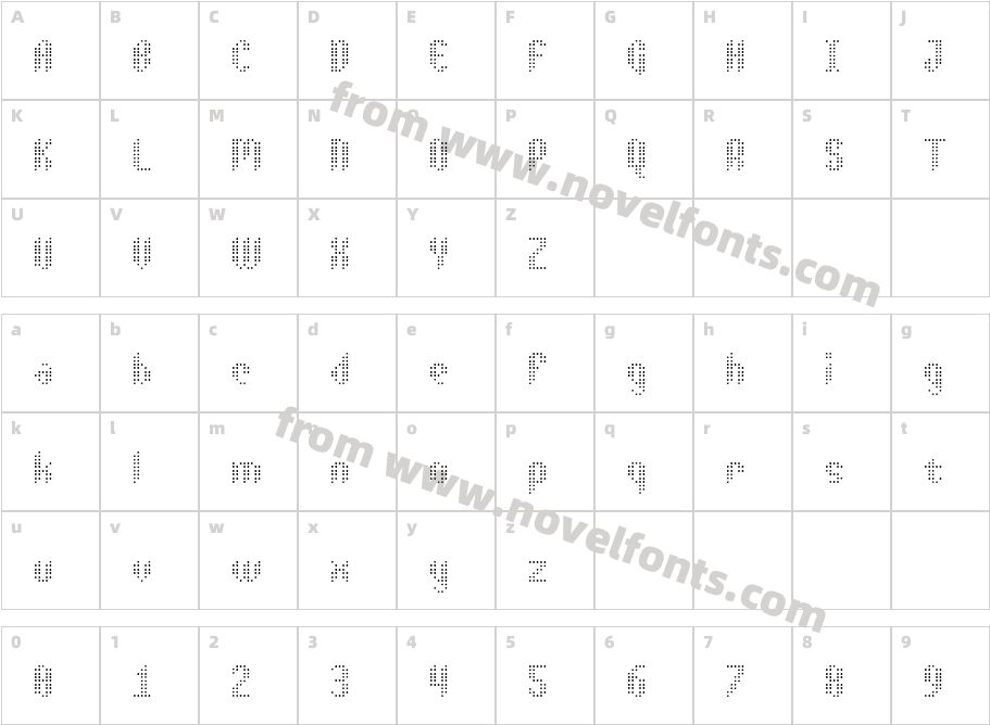 Asterix LightCharacter Map