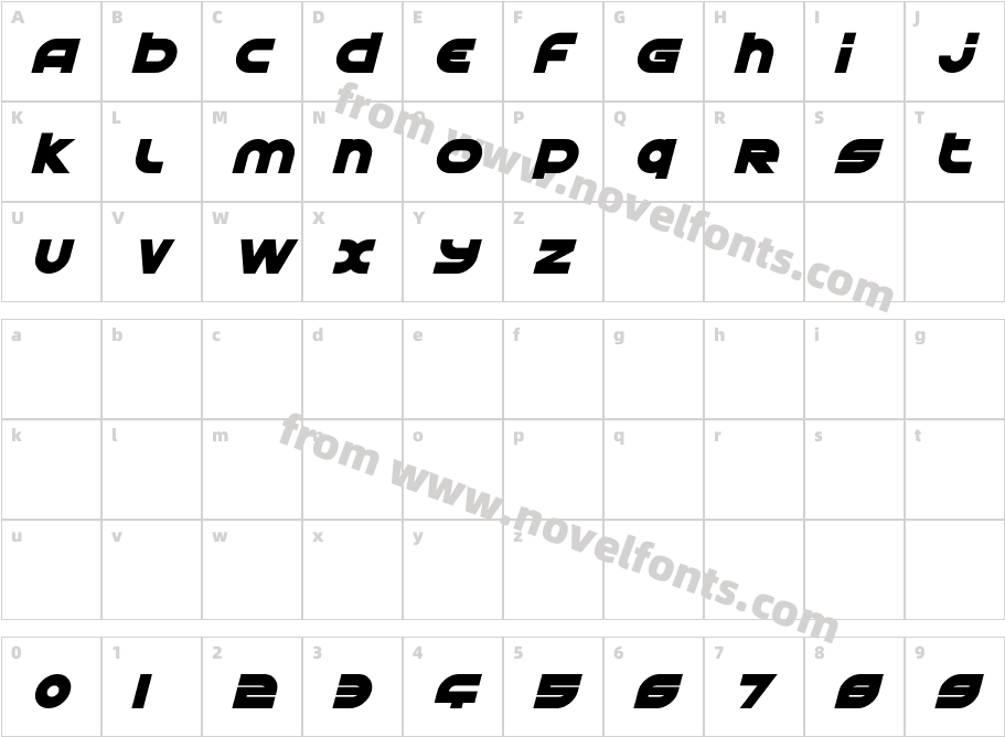 Astral Delight BlackCharacter Map