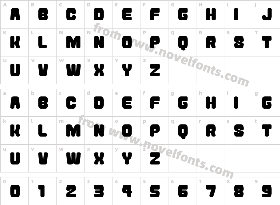 Atama SimpleCharacter Map