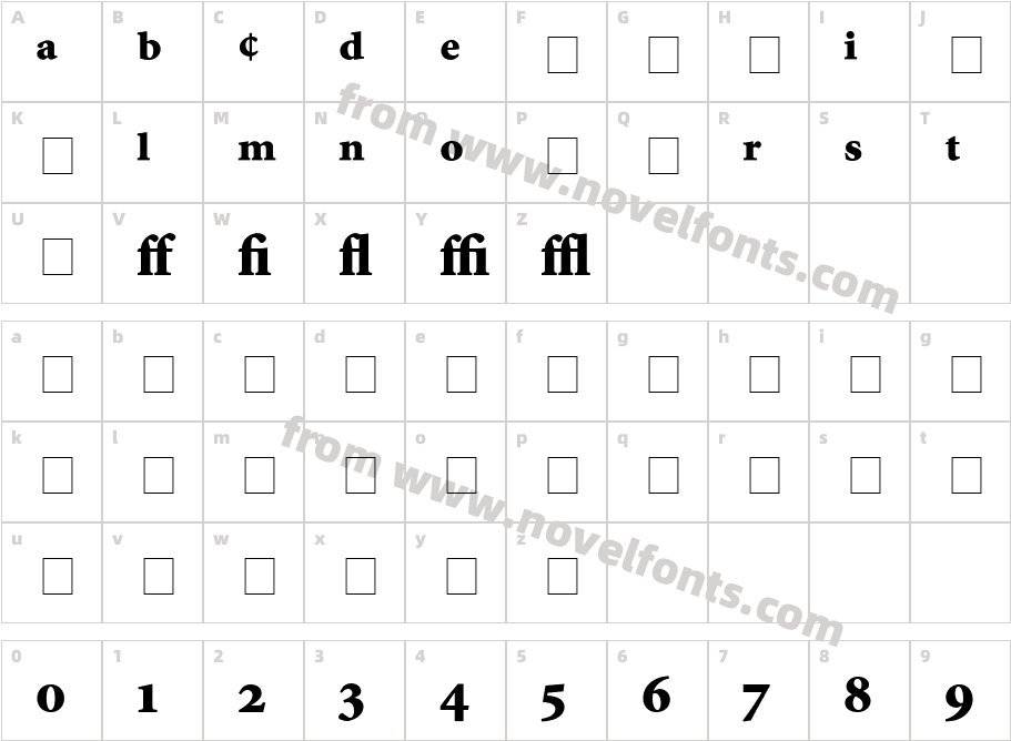 Atlantix Pro Black SSi BlackCharacter Map