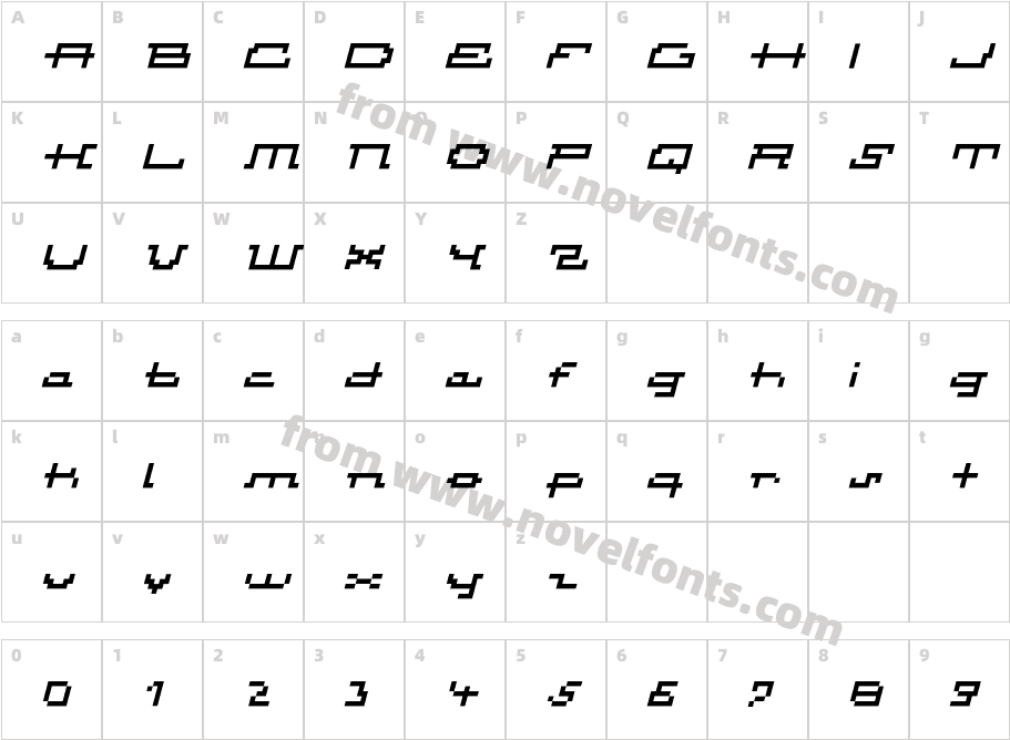 Atomic-InlineItalicCharacter Map