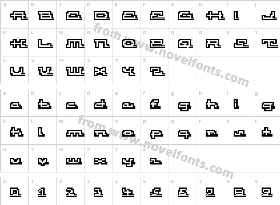 Atomic-OutlineScriptCharacter Map