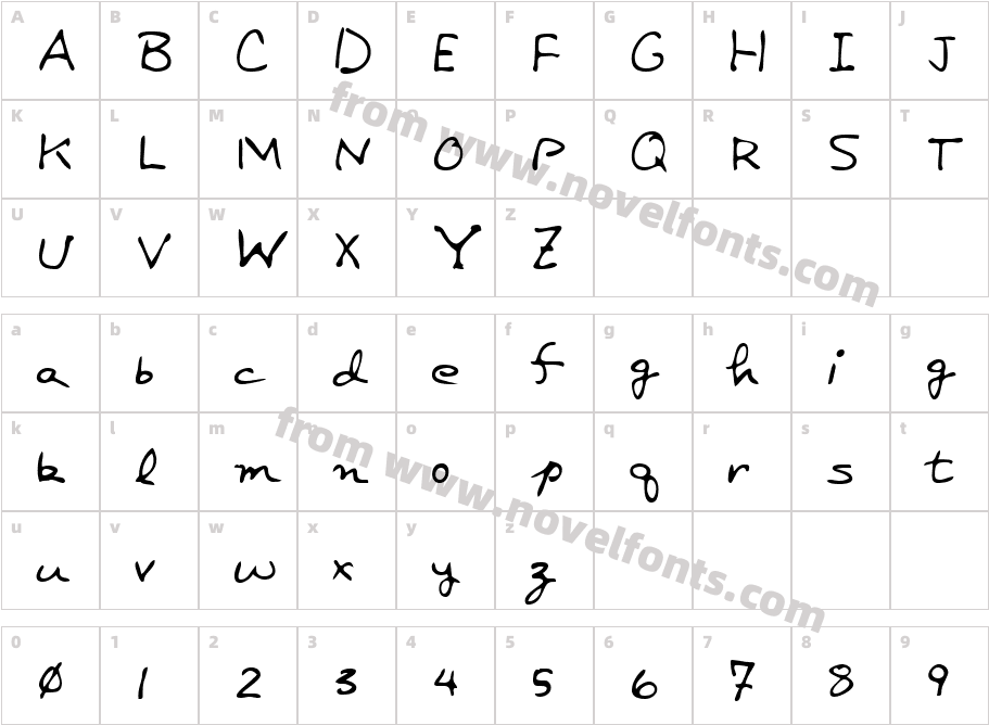 AudreysHand-PlainCharacter Map