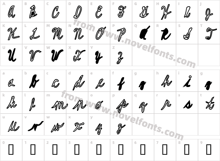 Avoid Long Lines 1Character Map