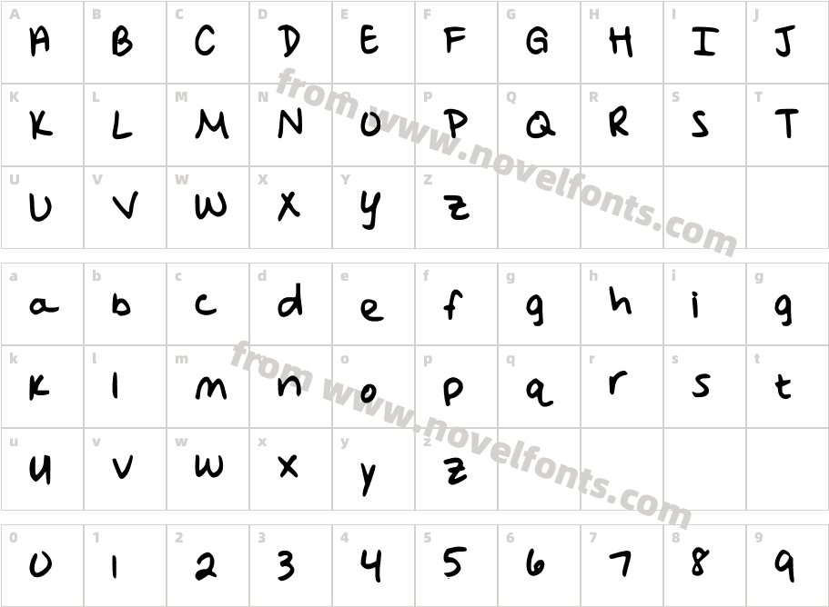 AylaSkinnyCharacter Map