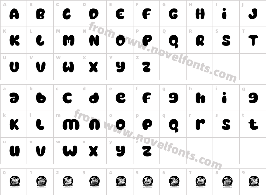 BAMEW Thin Personal UseCharacter Map