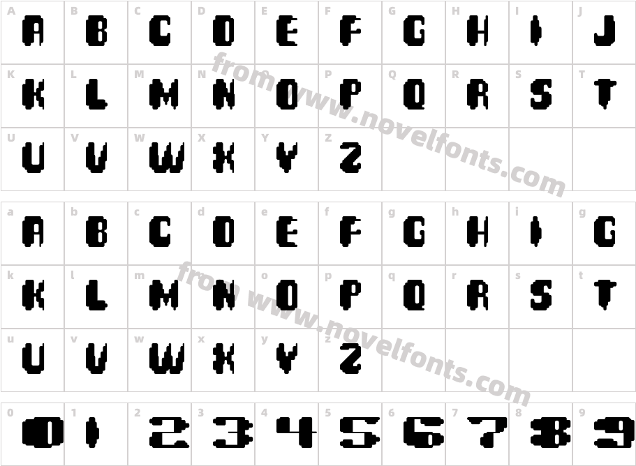 BD SpinnerCharacter Map