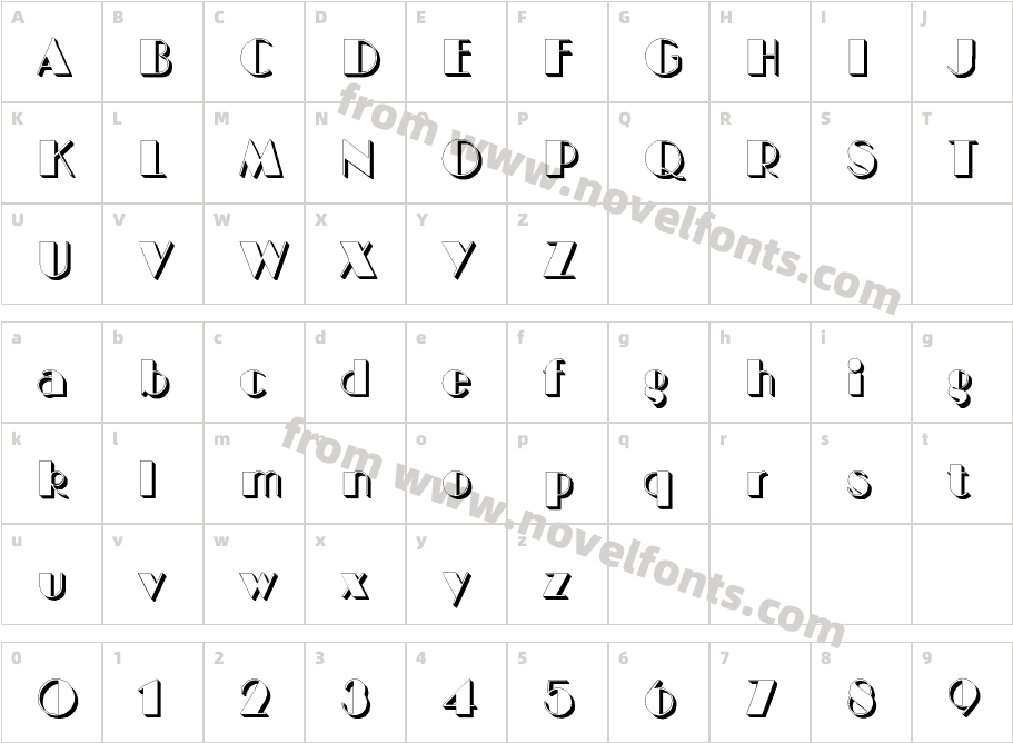 BIGCSHAD-NormalCharacter Map