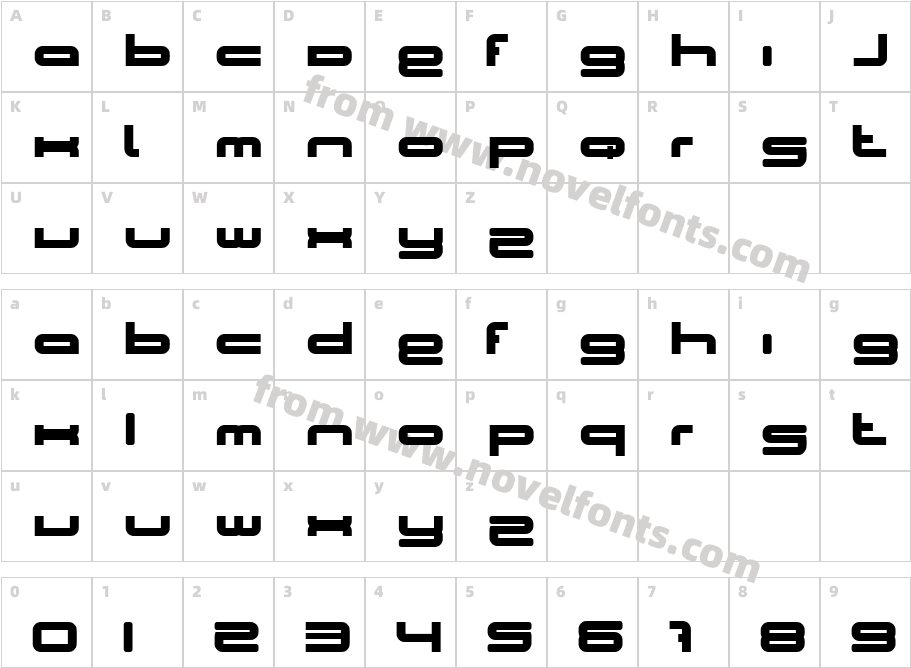 BN Cosmic GirlCharacter Map