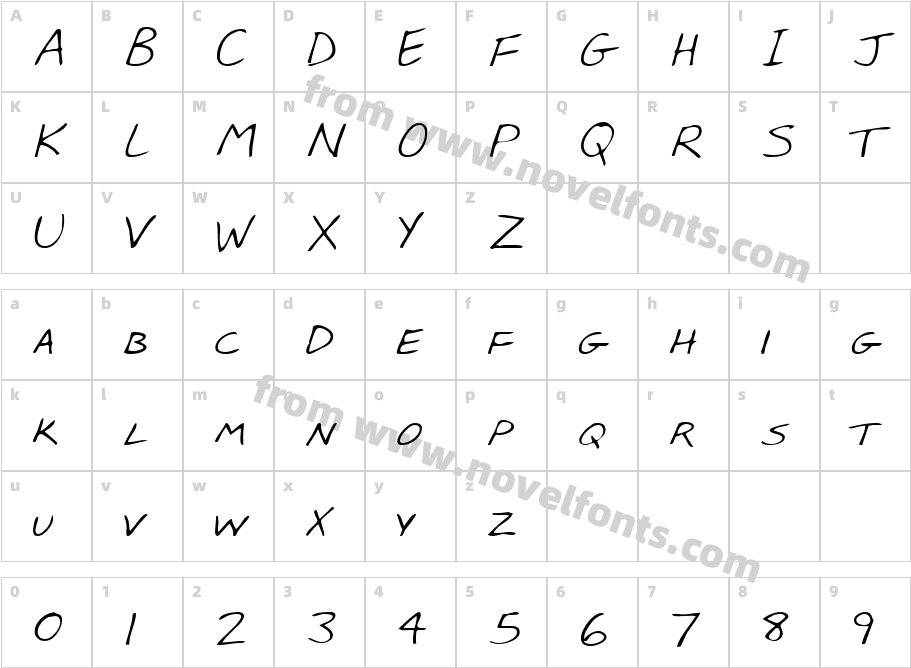 BabcocksHand-PlainCharacter Map